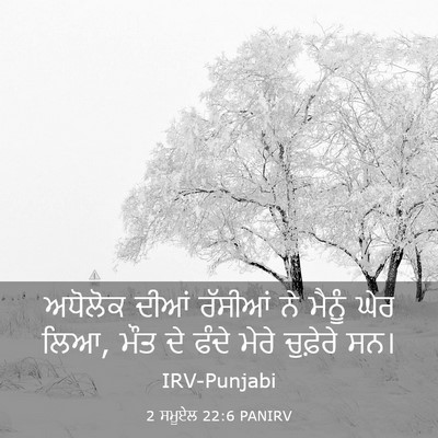 Picture 03 - 2 ਸਮੂਏਲ 22:6 PANIRV - ਅਧੋਲੋਕ ਦੀਆਂ - Bible Verse Picture