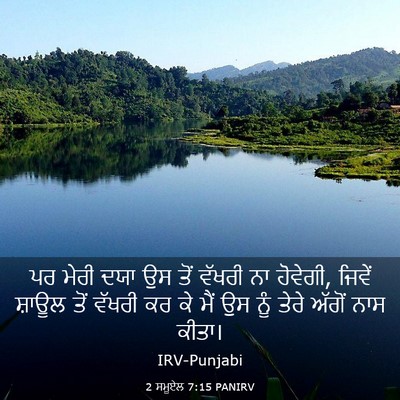 Picture 03 - 2 ਸਮੂਏਲ 7:15 PANIRV - ਪਰ ਮੇਰੀ ਦਯਾ ਉਸ ਤੋਂ - Bible Verse Picture