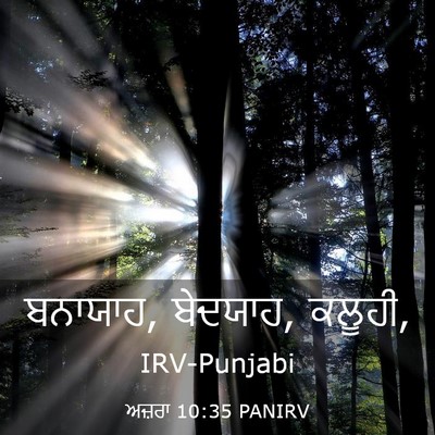 Picture 03 - ਅਜ਼ਰਾ 10:35 PANIRV - ਬਨਾਯਾਹ, ਬੇਦਯਾਹ, - Bible Verse Picture