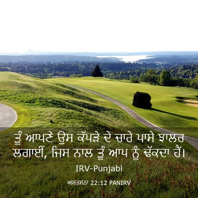 Picture 03 - ਅਸਤਸਨਾ 22:12 PANIRV - ਤੂੰ ਆਪਣੇ ਉਸ ਕੱਪੜੇ - Bible Verse Picture