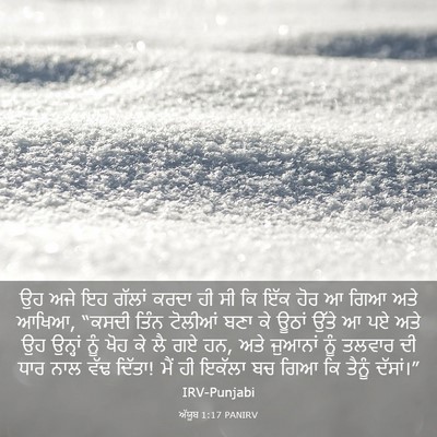 Picture 03 - ਅੱਯੂਬ 1:17 PANIRV - ਉਹ ਅਜੇ ਇਹ ਗੱਲਾਂ - Bible Verse Picture