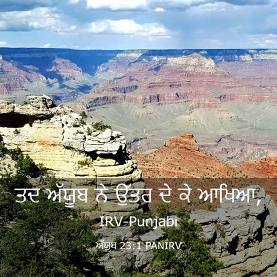 Picture 03 - ਅੱਯੂਬ 23:1 PANIRV - ਤਦ ਅੱਯੂਬ ਨੇ ਉੱਤਰ ਦੇ - Bible Verse Picture