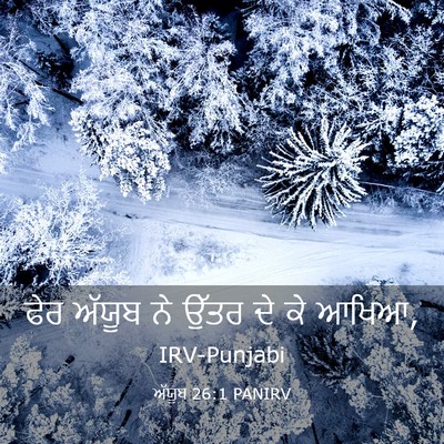 Picture 03 - ਅੱਯੂਬ 26:1 PANIRV - ਫੇਰ ਅੱਯੂਬ ਨੇ ਉੱਤਰ - Bible Verse Picture