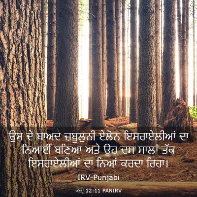 Picture 03 - ਕਜ਼ਾૃ 12:11 PANIRV - ਉਸ ਦੇ ਬਾਅਦ - Bible Verse Picture