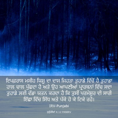 Picture 03 - ਕੁਲੁੱਸੀਆਂ 4:12 PANIRV - ਇਪਫ਼ਰਾਸ ਮਸੀਹ ਯਿਸੂ - Bible Verse Picture