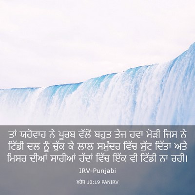 Picture 03 - ਖ਼ਰੋਜ 10:19 PANIRV - ਤਾਂ ਯਹੋਵਾਹ ਨੇ ਪੂਰਬ - Bible Verse Picture