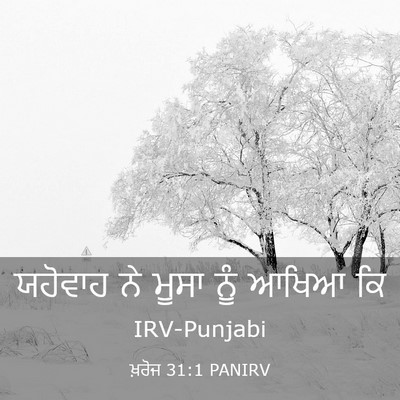 Picture 03 - ਖ਼ਰੋਜ 31:1 PANIRV - ਯਹੋਵਾਹ ਨੇ ਮੂਸਾ ਨੂੰ - Bible Verse Picture