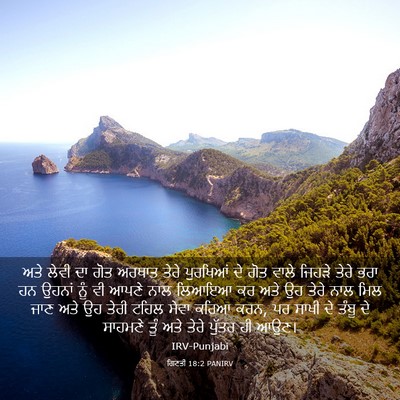 Picture 03 - ਗਿਣਤੀ 18:2 PANIRV - ਅਤੇ ਲੇਵੀ ਦਾ ਗੋਤ - Bible Verse Picture