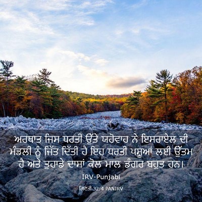 Picture 03 - ਗਿਣਤੀ 32:4 PANIRV - ਅਰਥਾਤ ਜਿਸ ਧਰਤੀ - Bible Verse Picture