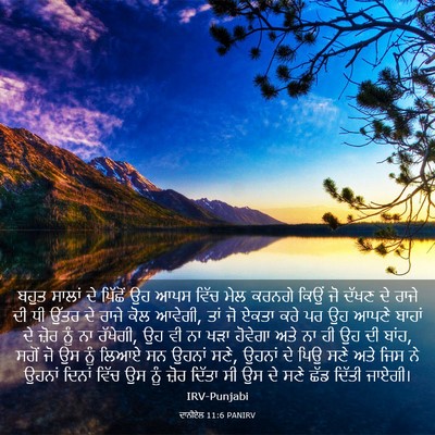 Picture 03 - ਦਾਨੀਏਲ 11:6 PANIRV - ਬਹੁਤ ਸਾਲਾਂ ਦੇ - Bible Verse Picture