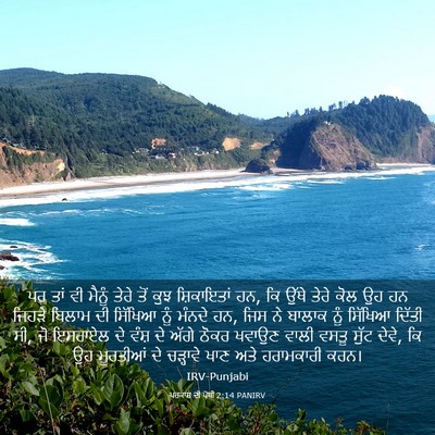 Picture 03 - ਪਰਕਾਸ਼ ਦੀ ਪੋਥੀ 2:14 PANIRV - ਪਰ ਤਾਂ ਵੀ ਮੈਨੂੰ - Bible Verse Picture