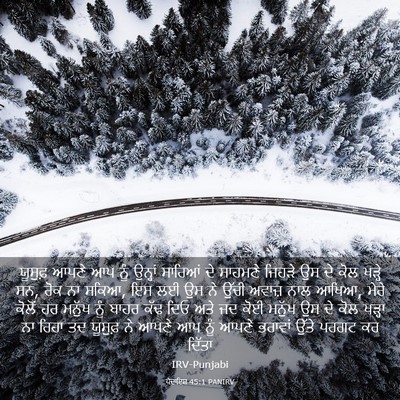 Picture 03 - ਪੈਦਾਇਸ਼ 45:1 PANIRV - ਯੂਸੁਫ਼ ਆਪਣੇ ਆਪ ਨੂੰ - Bible Verse Picture