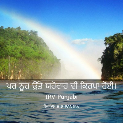 Picture 03 - ਪੈਦਾਇਸ਼ 6:8 PANIRV - ਪਰ ਨੂਹ ਉੱਤੇ ਯਹੋਵਾਹ - Bible Verse Picture