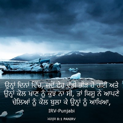 Picture 03 - ਮਰਕੁਸ 8:1 PANIRV - ਉਨ੍ਹਾਂ ਦਿਨਾਂ ਵਿੱਚ, - Bible Verse Picture