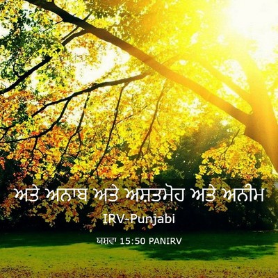 Picture 03 - ਯਸ਼ਵਾ 15:50 PANIRV - ਅਤੇ ਅਨਾਬ ਅਤੇ - Bible Verse Picture
