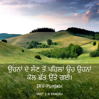 Picture 03 - ਯਸ਼ਵਾ 2:8 PANIRV - ਉਹਨਾਂ ਦੇ ਸੌਣ ਤੋਂ - Bible Verse Picture