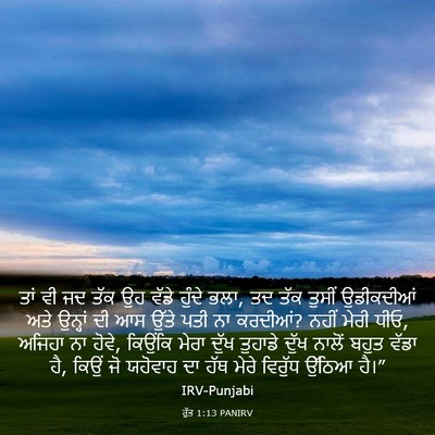Picture 03 - ਰੁੱਤ 1:13 PANIRV - ਤਾਂ ਵੀ ਜਦ ਤੱਕ ਉਹ - Bible Verse Picture
