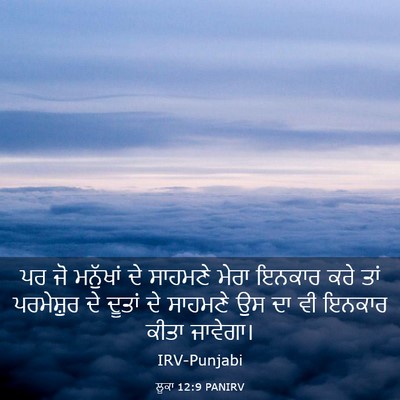 Picture 03 - ਲੂਕਾ 12:9 PANIRV - ਪਰ ਜੋ ਮਨੁੱਖਾਂ ਦੇ - Bible Verse Picture