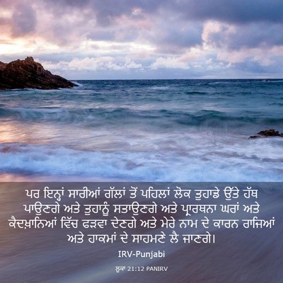 Picture 03 - ਲੂਕਾ 21:12 PANIRV - ਪਰ ਇਨ੍ਹਾਂ ਸਾਰੀਆਂ - Bible Verse Picture