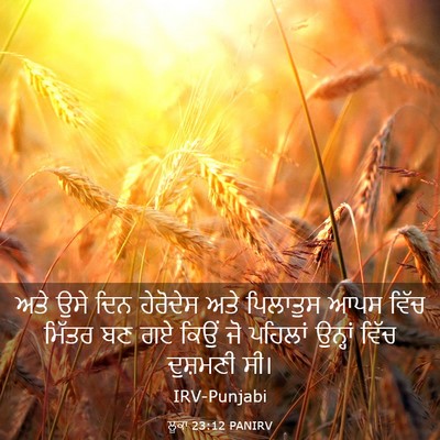 Picture 03 - ਲੂਕਾ 23:12 PANIRV - ਅਤੇ ਉਸੇ ਦਿਨ - Bible Verse Picture