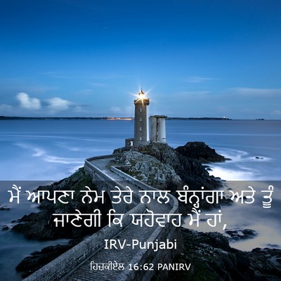 Picture 03 - ਹਿਜ਼ਕੀਏਲ 16:62 PANIRV - ਮੈਂ ਆਪਣਾ ਨੇਮ ਤੇਰੇ - Bible Verse Picture