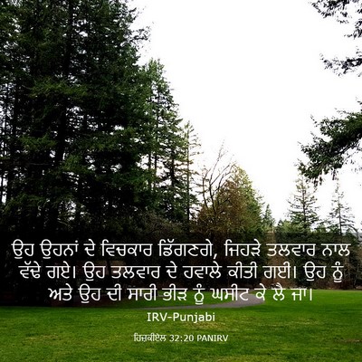 Picture 03 - ਹਿਜ਼ਕੀਏਲ 32:20 PANIRV - ਉਹ ਉਹਨਾਂ ਦੇ ਵਿਚਕਾਰ - Bible Verse Picture
