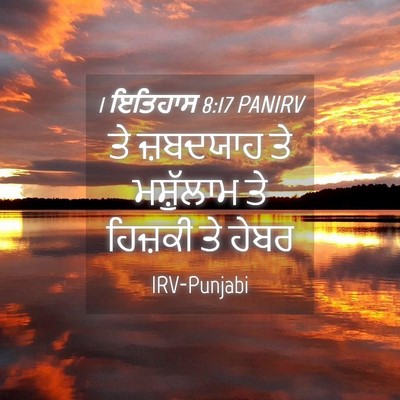 Picture 04 - 1 ਇਤਿਹਾਸ 8:17 PANIRV - ਤੇ ਜ਼ਬਦਯਾਹ ਤੇ - Bible Verse Picture