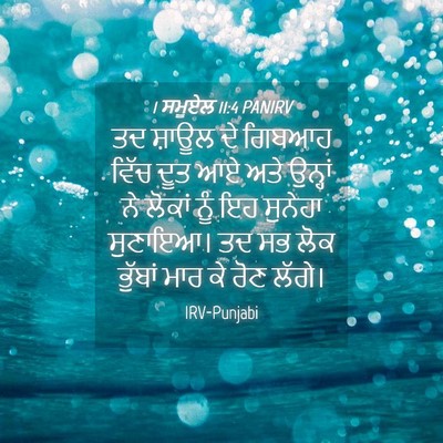 Picture 04 - 1 ਸਮੂਏਲ 11:4 PANIRV - ਤਦ ਸ਼ਾਊਲ ਦੇ ਗਿਬਆਹ - Bible Verse Picture