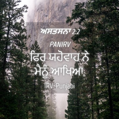 Picture 04 - ਅਸਤਸਨਾ 2:2 PANIRV - ਫਿਰ ਯਹੋਵਾਹ ਨੇ - Bible Verse Picture
