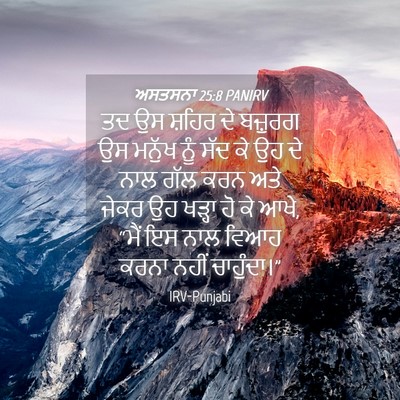 Picture 04 - ਅਸਤਸਨਾ 25:8 PANIRV - ਤਦ ਉਸ ਸ਼ਹਿਰ ਦੇ - Bible Verse Picture