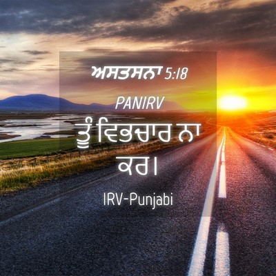 Picture 04 - ਅਸਤਸਨਾ 5:18 PANIRV - ਤੂੰ ਵਿਭਚਾਰ ਨਾ - Bible Verse Picture