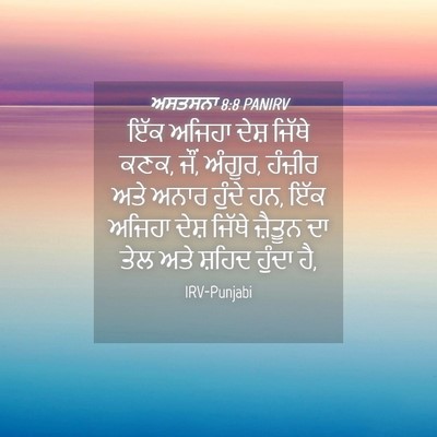 Picture 04 - ਅਸਤਸਨਾ 8:8 PANIRV - ਇੱਕ ਅਜਿਹਾ ਦੇਸ਼ - Bible Verse Picture