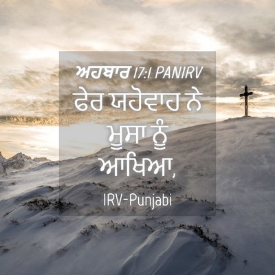 Picture 04 - ਅਹਬਾਰ 17:1 PANIRV - ਫੇਰ ਯਹੋਵਾਹ ਨੇ ਮੂਸਾ - Bible Verse Picture