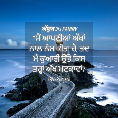 Picture 04 - ਅੱਯੂਬ 31:1 PANIRV - “ਮੈਂ ਆਪਣੀਆਂ ਅੱਖਾਂ - Bible Verse Picture