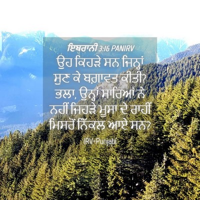 Picture 04 - ਇਬਰਾਨੀ 3:16 PANIRV - ਉਹ ਕਿਹੜੇ ਸਨ - Bible Verse Picture