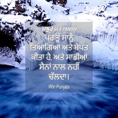 Picture 04 - ਜ਼ਬੂਰ 44:9 PANIRV - ਪਰ ਤੂੰ ਸਾਨੂੰ - Bible Verse Picture