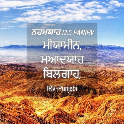 Picture 04 - ਨਹਮਯਾਹ 12:5 PANIRV - ਮੀਯਾਮੀਨ, ਮਆਦਯਾਹ - Bible Verse Picture