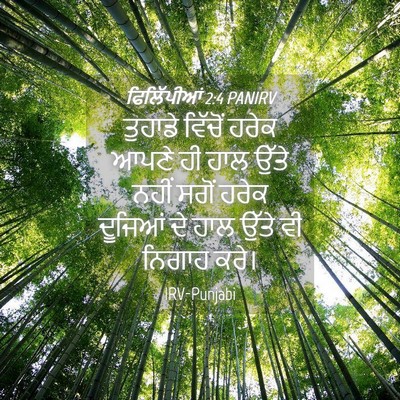 Picture 04 - ਫਿਲਿੱਪੀਆਂ 2:4 PANIRV - ਤੁਹਾਡੇ ਵਿੱਚੋਂ - Bible Verse Picture