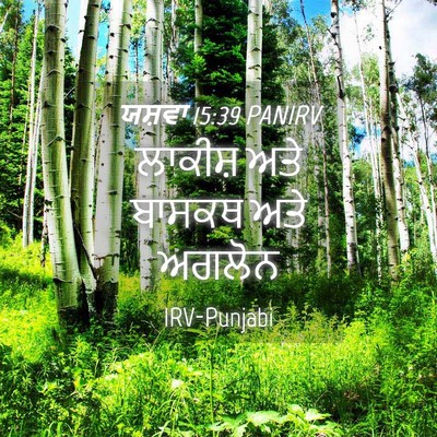 Picture 04 - ਯਸ਼ਵਾ 15:39 PANIRV - ਲਾਕੀਸ਼ ਅਤੇ ਬਾਸਕਥ - Bible Verse Picture