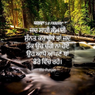 Picture 04 - ਯਸ਼ਵਾ 5:8 PANIRV - ਜਦ ਸਾਰੀ ਕੌਮ ਦੀ - Bible Verse Picture