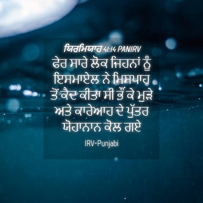 Picture 04 - ਯਿਰਮਿਯਾਹ 41:14 PANIRV - ਫੇਰ ਸਾਰੇ ਲੋਕ - Bible Verse Picture