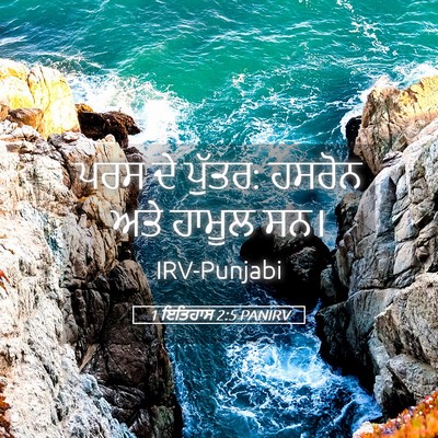 Picture 05 - 1 ਇਤਿਹਾਸ 2:5 PANIRV - ਪਰਸ ਦੇ ਪੁੱਤਰ: ਹਸਰੋਨ - Bible Verse Picture