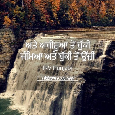 Picture 05 - 1 ਇਤਿਹਾਸ 6:5 PANIRV - ਅਤੇ ਅਬੀਸ਼ੂਆ ਤੋਂ - Bible Verse Picture