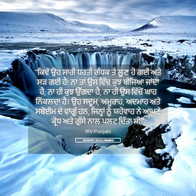 Picture 05 - ਅਸਤਸਨਾ 29:23 PANIRV - “ਕਿਵੇਂ ਉਹ ਸਾਰੀ - Bible Verse Picture