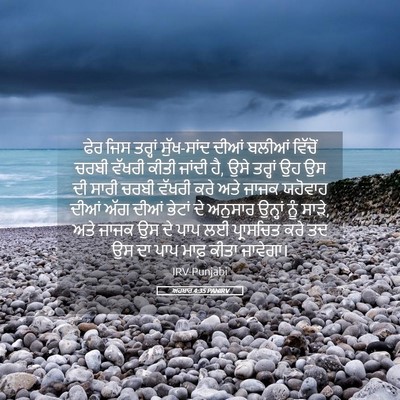 Picture 05 - ਅਹਬਾਰ 4:35 PANIRV - ਫੇਰ ਜਿਸ ਤਰ੍ਹਾਂ - Bible Verse Picture