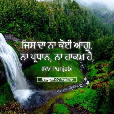 Picture 05 - ਕਹਾਉਤਾਂ 6:7 PANIRV - ਜਿਸ ਦਾ ਨਾ ਕੋਈ ਆਗੂ, - Bible Verse Picture