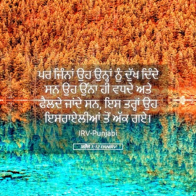 Picture 05 - ਖ਼ਰੋਜ 1:12 PANIRV - ਪਰ ਜਿੰਨਾਂ ਉਹ - Bible Verse Picture