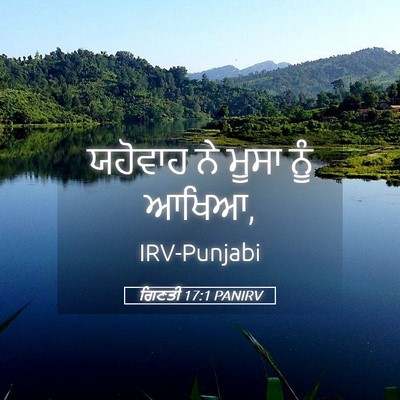 Picture 05 - ਗਿਣਤੀ 17:1 PANIRV - ਯਹੋਵਾਹ ਨੇ ਮੂਸਾ ਨੂੰ - Bible Verse Picture