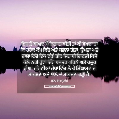 Picture 05 - ਪਰਕਾਸ਼ ਦੀ ਪੋਥੀ 7:9 PANIRV - ਇਸ ਤੋਂ ਬਾਅਦ ਮੈਂ - Bible Verse Picture
