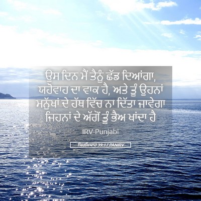 Picture 05 - ਯਿਰਮਿਯਾਹ 39:17 PANIRV - ਉਸ ਦਿਨ ਮੈਂ ਤੈਨੂੰ - Bible Verse Picture